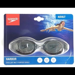 NWT Speedo Adult Harbor Swim Goggles
